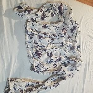 Pacsun Kendall & Kylie Floral top